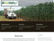Tablet Screenshot of ncagrability.org